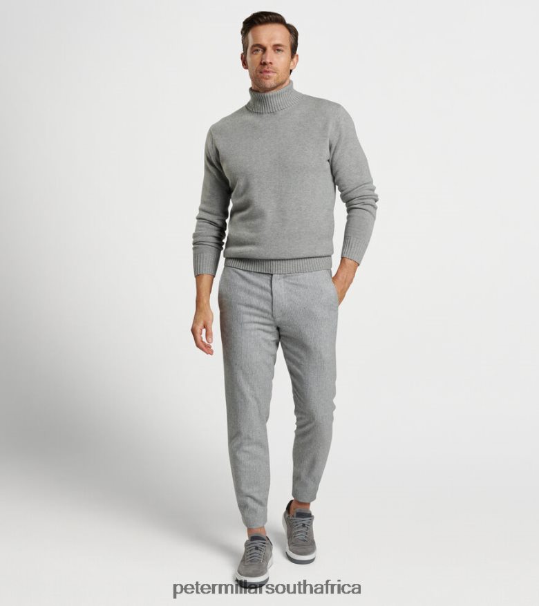 British Grey Men Peter Millar Alpine Turtleneck Apparel B62P4F620