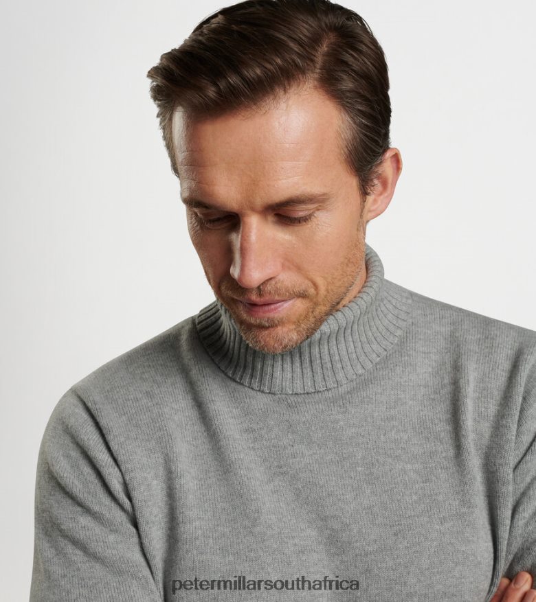 British Grey Men Peter Millar Alpine Turtleneck Apparel B62P4F620