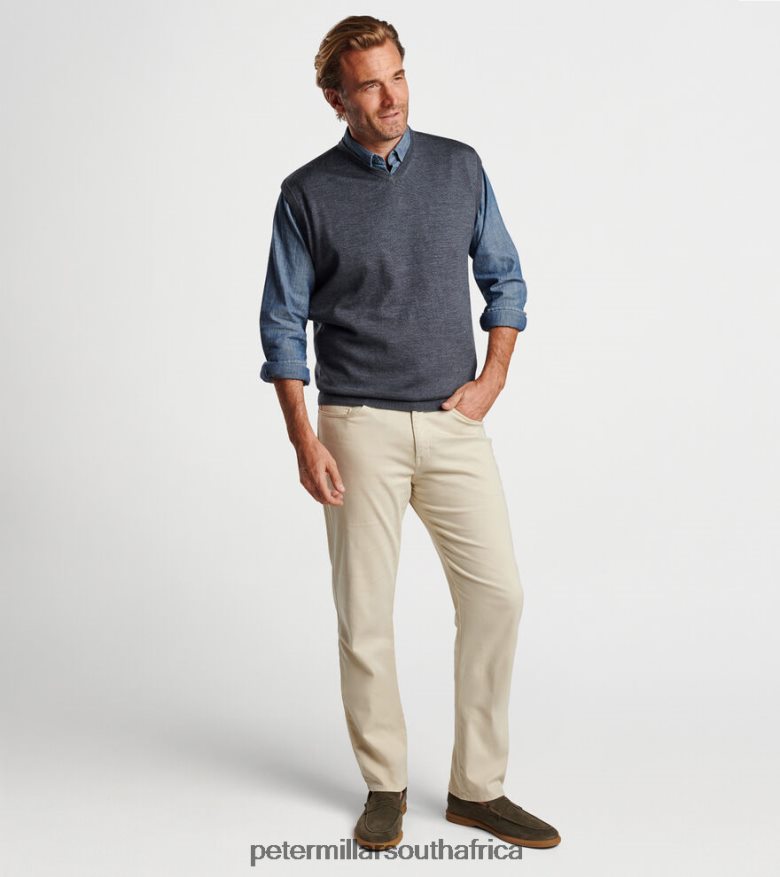 Charcoal Men Peter Millar Autumn Crest V-Neck Vest Apparel B62P4F542