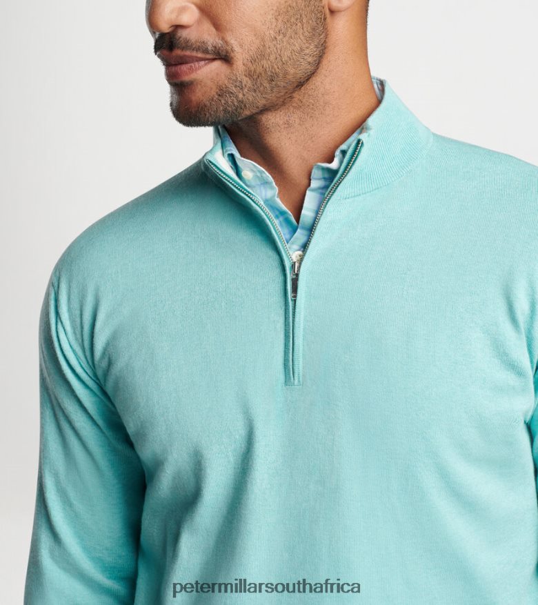 Cloud Men Peter Millar Whitaker Quarter-Zip Sweater Apparel B62P4F596