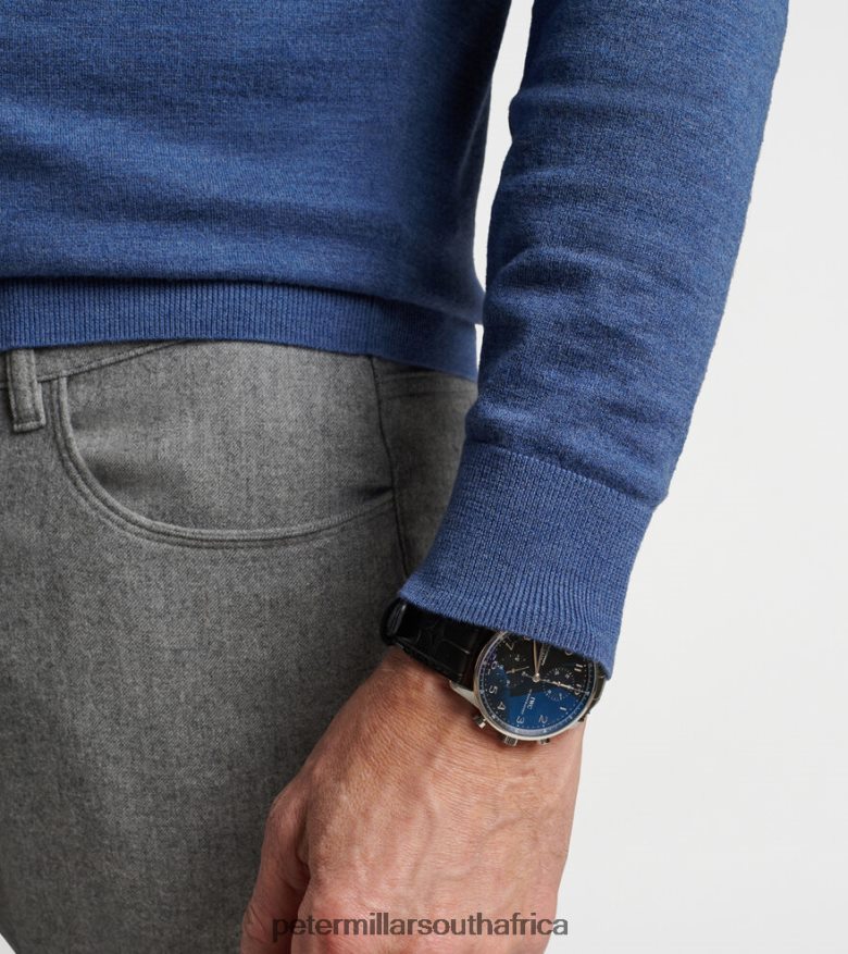 Cottage Blue Men Peter Millar Excursionist Flex Crew Apparel B62P4F578