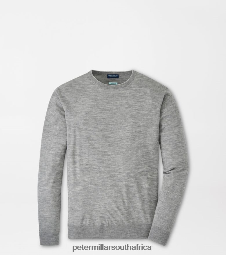 Gale Grey Men Peter Millar Excursionist Flex Crew Apparel B62P4F576