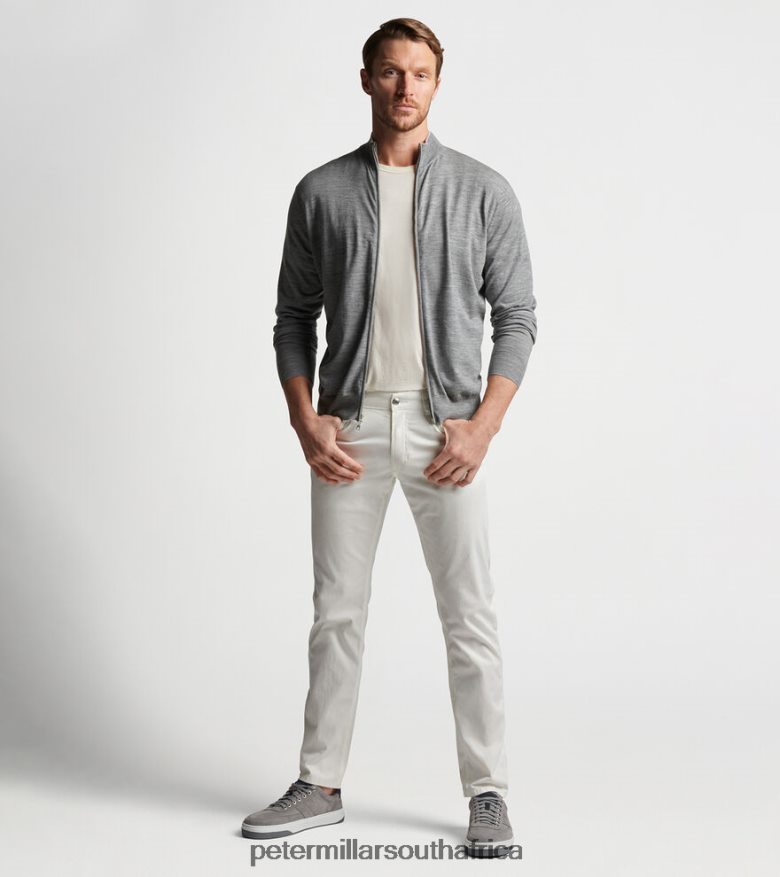 Gale Grey Men Peter Millar Excursionist Flex Full-Zip Apparel B62P4F621