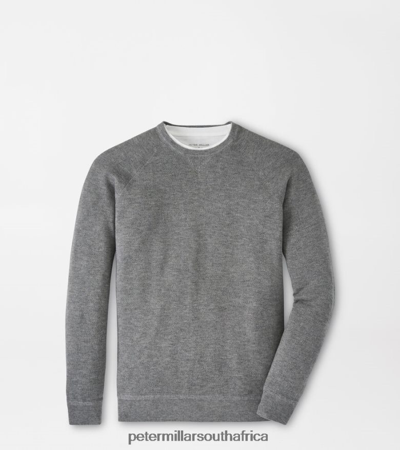 Gale Grey Men Peter Millar Hartford Crew Apparel B62P4F531