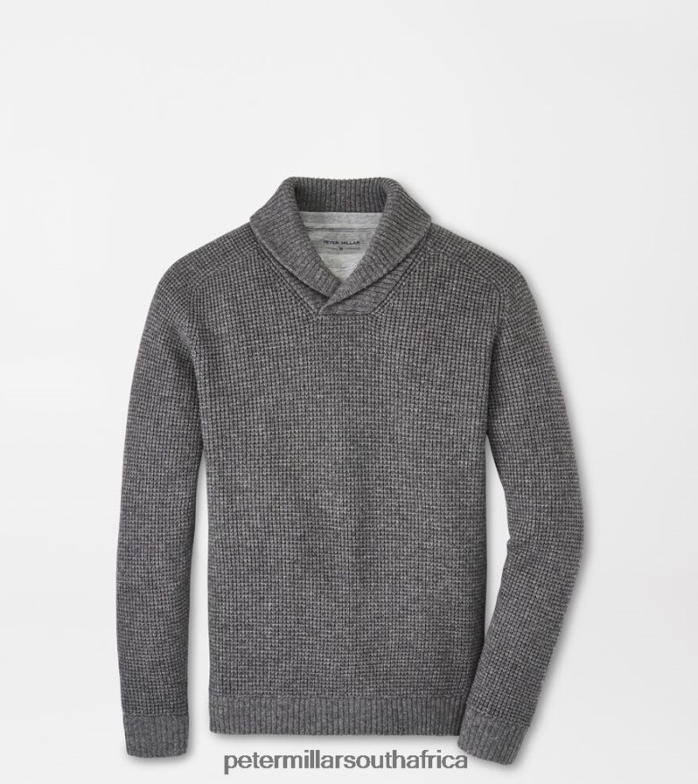 Gale Grey Men Peter Millar Miland Popover Shawl Apparel B62P4F606