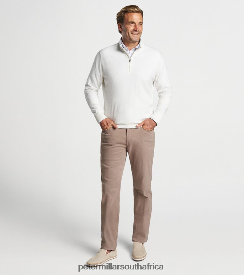Ivory Men Peter Millar Whitaker Quarter-Zip Sweater Apparel B62P4F599