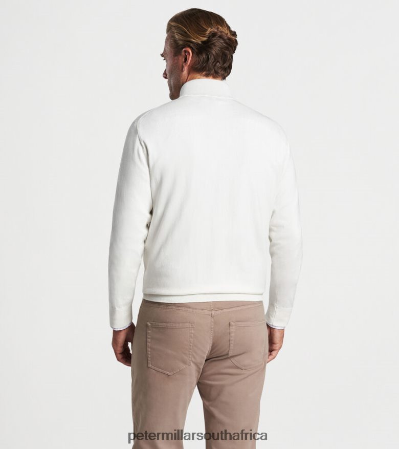 Ivory Men Peter Millar Whitaker Quarter-Zip Sweater Apparel B62P4F599