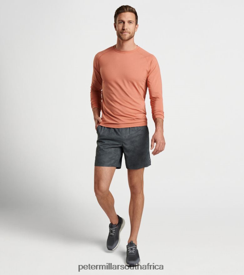 Grey Men Peter Millar Aurora Performance Long-Sleeve T-Shirt Apparel B62P4F814