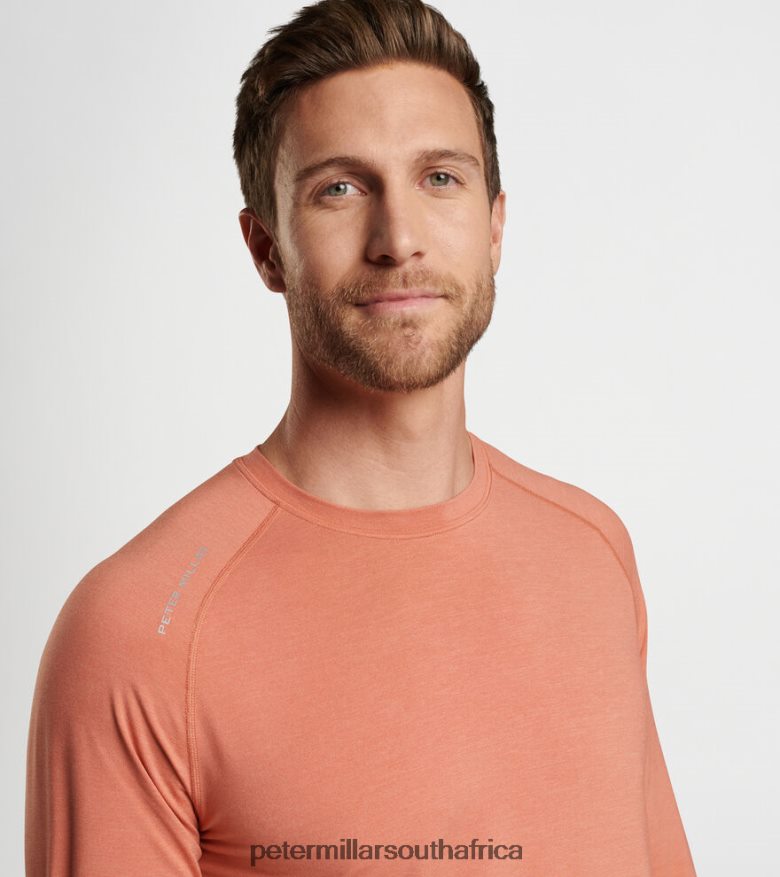 Grey Men Peter Millar Aurora Performance Long-Sleeve T-Shirt Apparel B62P4F814