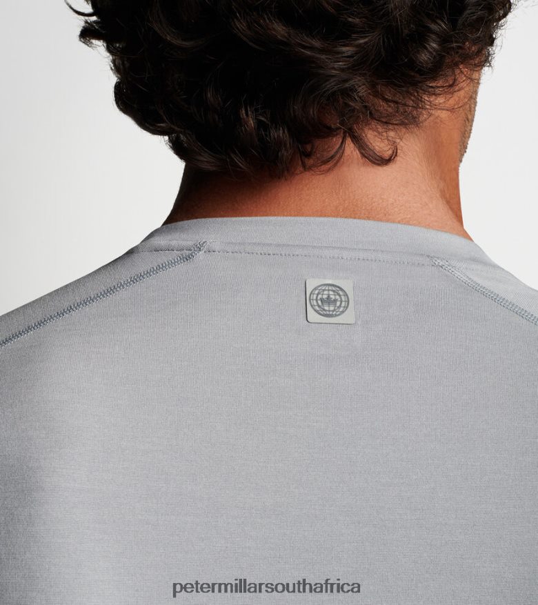 Lavender Fog Men Peter Millar Aurora Performance T-Shirt Apparel B62P4F806