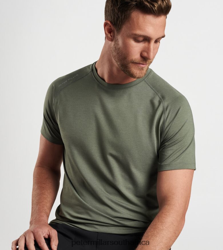 Lavender Fog Men Peter Millar Aurora Performance T-Shirt Apparel B62P4F807