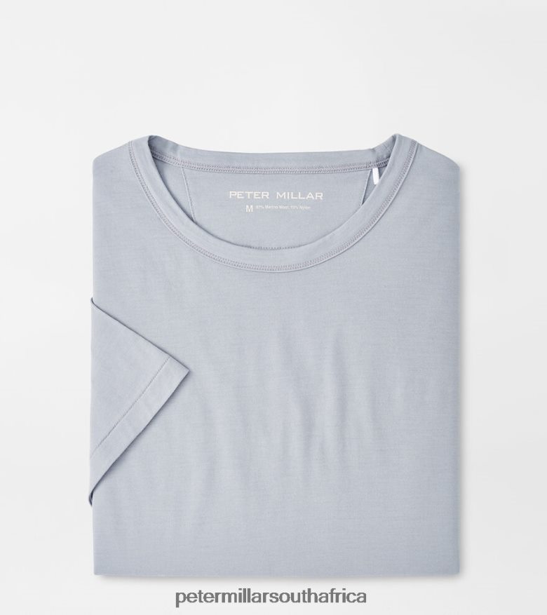 Lavender Fog Men Peter Millar Excursionist Flex Performance-Merino Tee Apparel B62P4F824