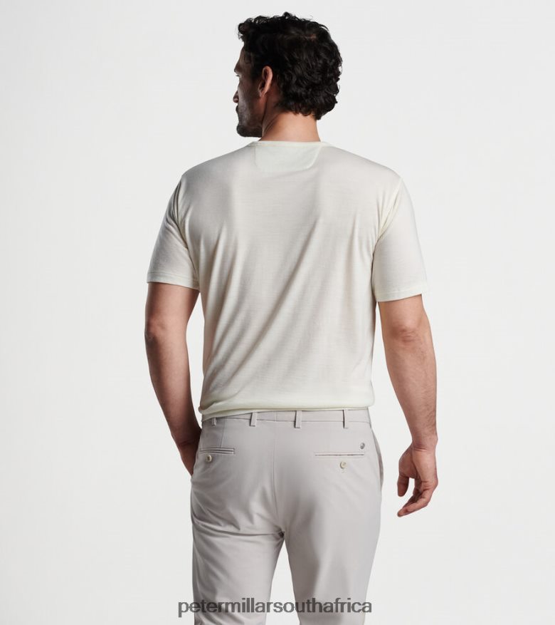 White Men Peter Millar Excursionist Flex Performance-Merino Tee Apparel B62P4F823