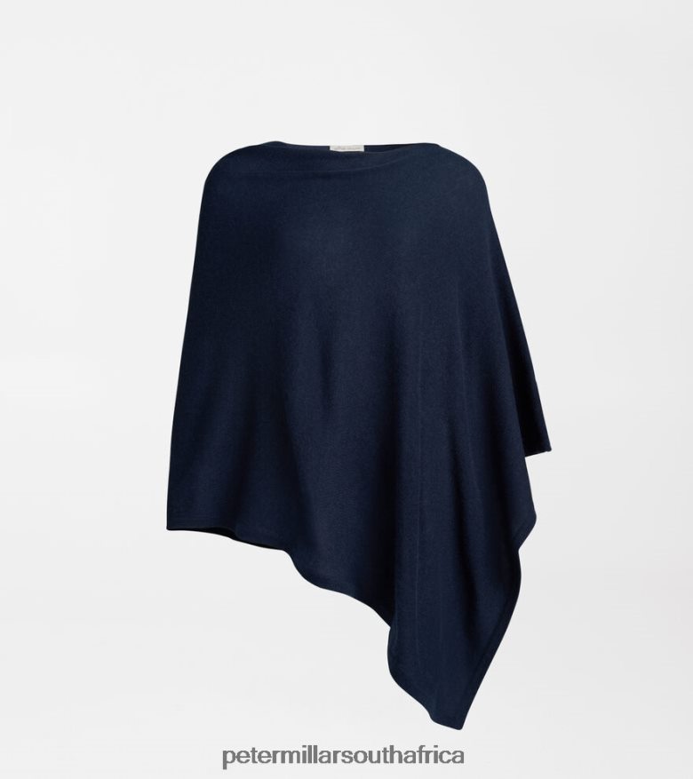 Navy Women Peter Millar The Essential Cashmere Poncho Accessories B62P4F83