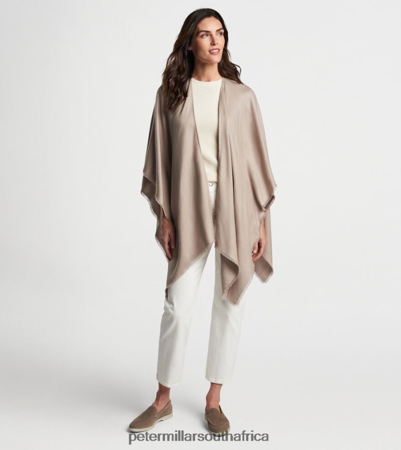 Pebble Women Peter Millar Silk Cashmere Cape Accessories B62P4F226