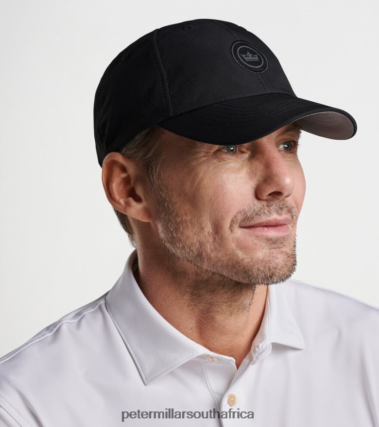 Black Women Peter Millar Crown Seal Performance Hat Accessories B62P4F236