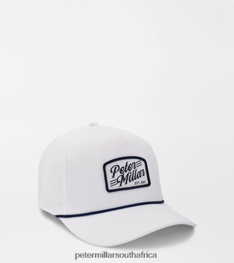 White Women Peter Millar Clubhouse Rope Hat Accessories B62P4F253