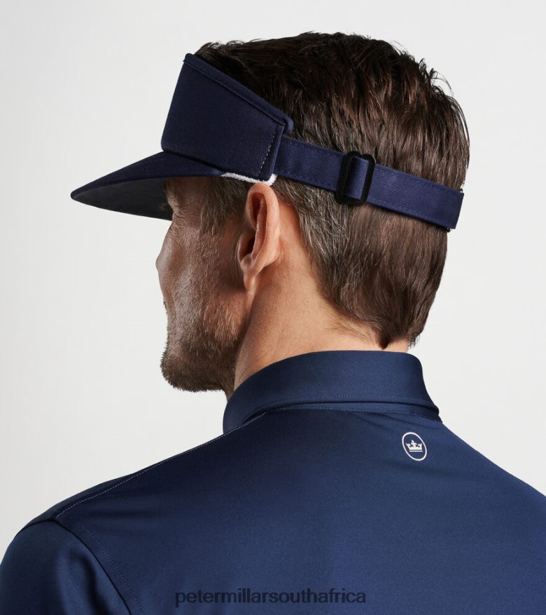 Navy Women Peter Millar Crown Crest Tour Visor Accessories B62P4F248