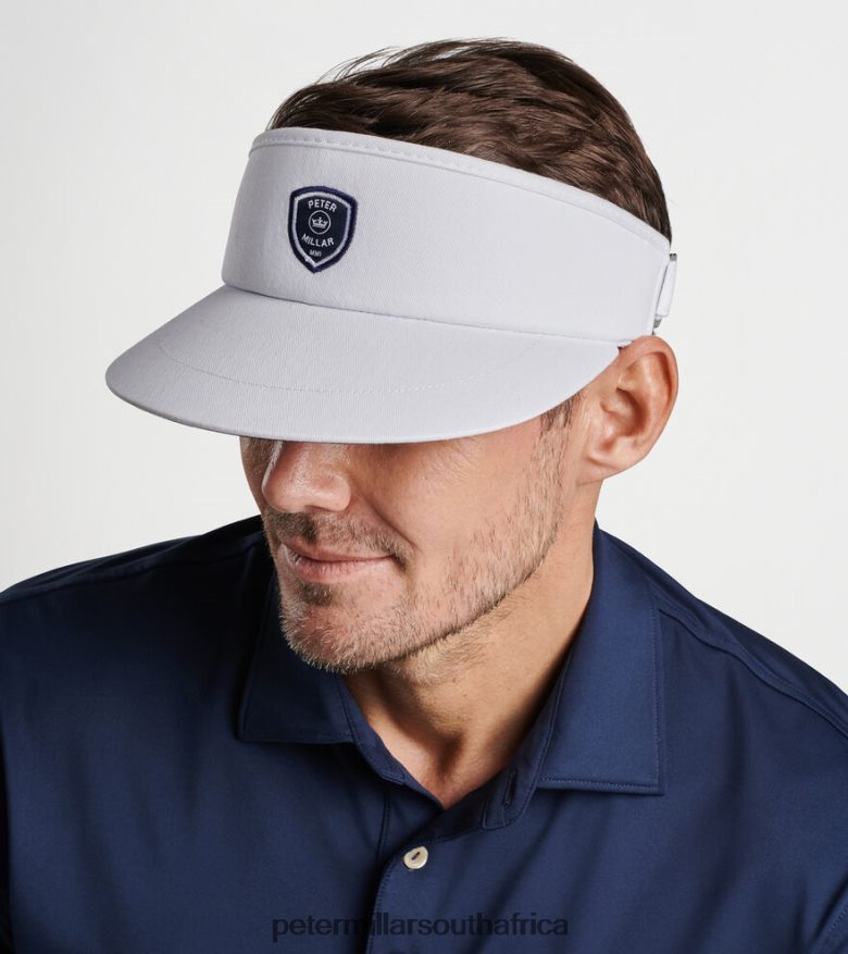White Women Peter Millar Crown Crest Tour Visor Accessories B62P4F249
