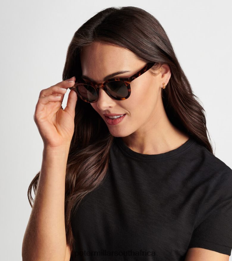 Tortoise Women Peter Millar Vantage Sunglasses Accessories B62P4F228
