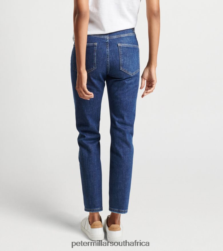 Indigo Women Peter Millar Williamson Straight Leg Crop Apparel B62P4F205