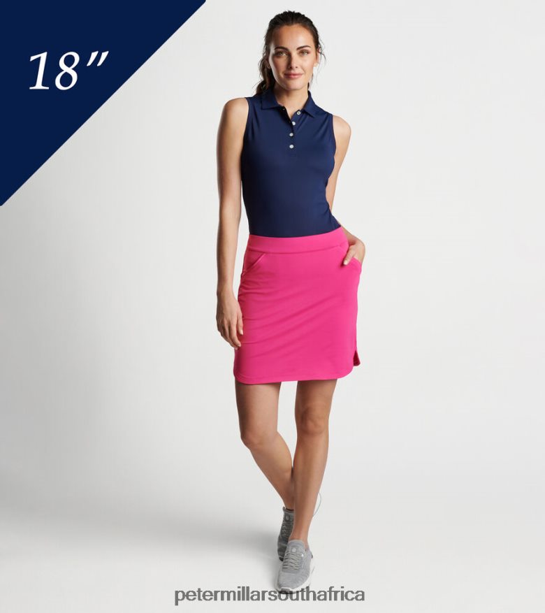 Black Women Peter Millar Alice Petal Hem Skort Apparel B62P4F184