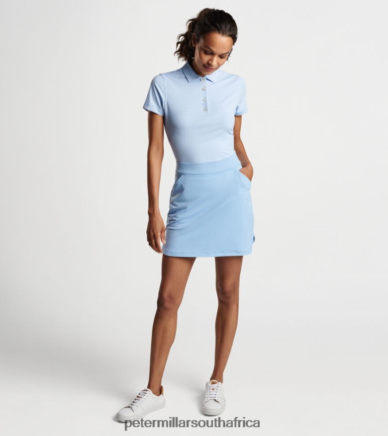 Black Women Peter Millar Alice Petal Hem Skort Apparel B62P4F185