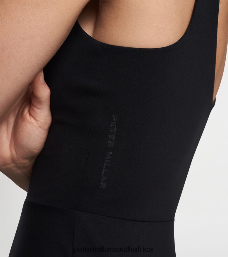 Black Women Peter Millar Nova Active Sleeveless Dress Apparel B62P4F198
