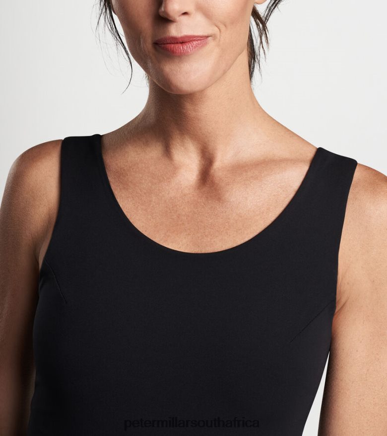 Black Women Peter Millar Nova Active Sleeveless Dress Apparel B62P4F198