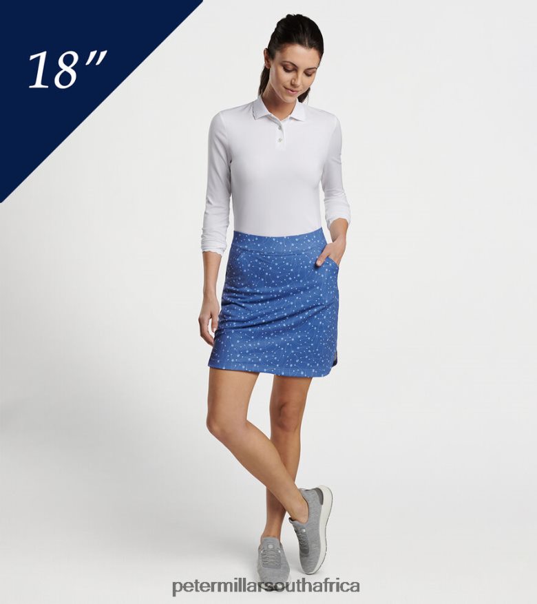 Storm Women Peter Millar Alice Short Putt Petal Hem Skort Apparel B62P4F194