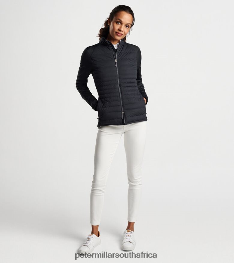Black Women Peter Millar Merge Hybrid Jacket Apparel B62P4F147