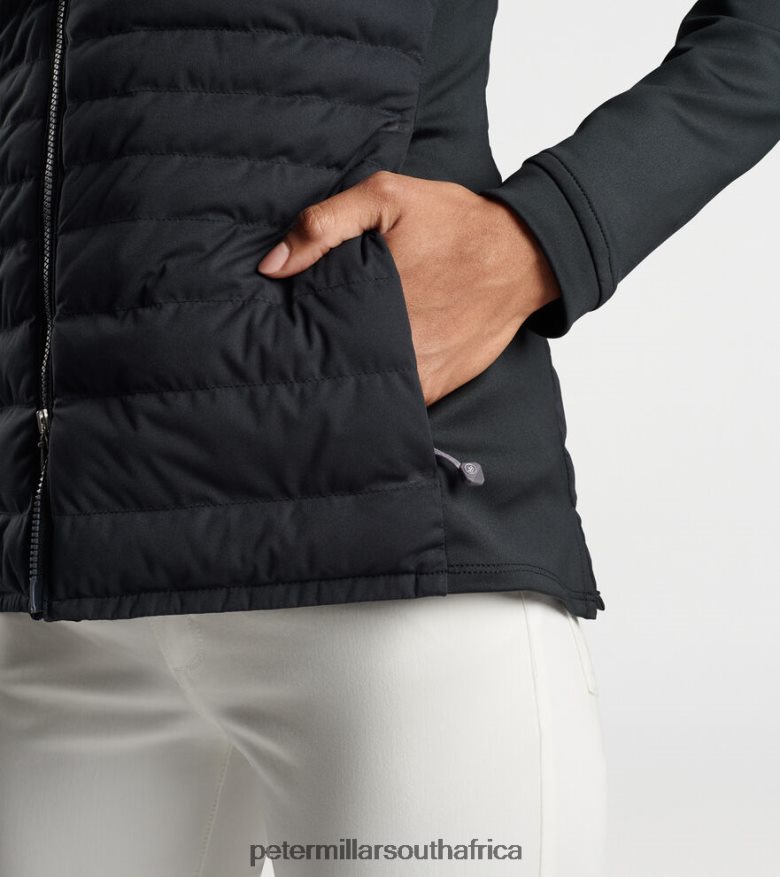 Black Women Peter Millar Merge Hybrid Jacket Apparel B62P4F147