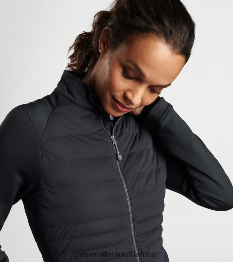 Black Women Peter Millar Merge Hybrid Jacket Apparel B62P4F147
