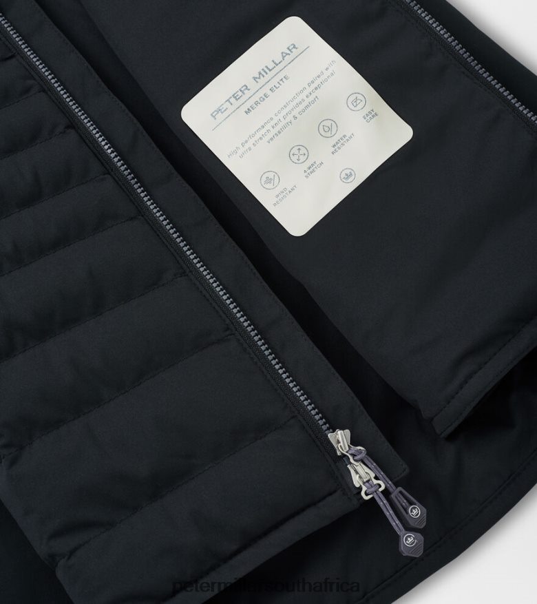 Black Women Peter Millar Merge Hybrid Jacket Apparel B62P4F147