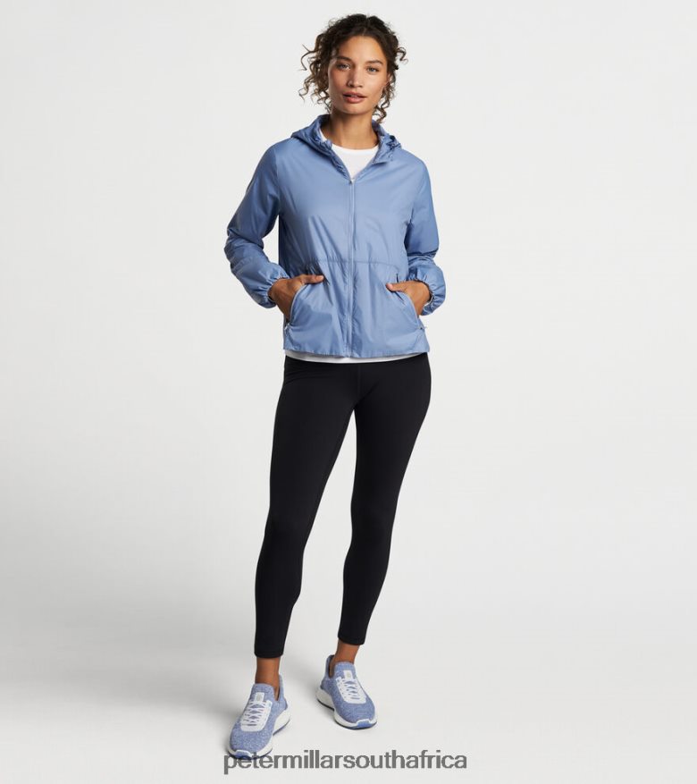 Blue Heron Women Peter Millar Starlight Full-Zip Windbreaker Apparel B62P4F155