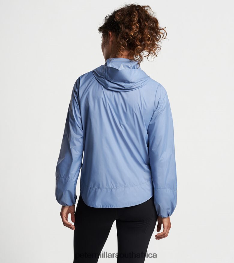 Blue Heron Women Peter Millar Starlight Full-Zip Windbreaker Apparel B62P4F155