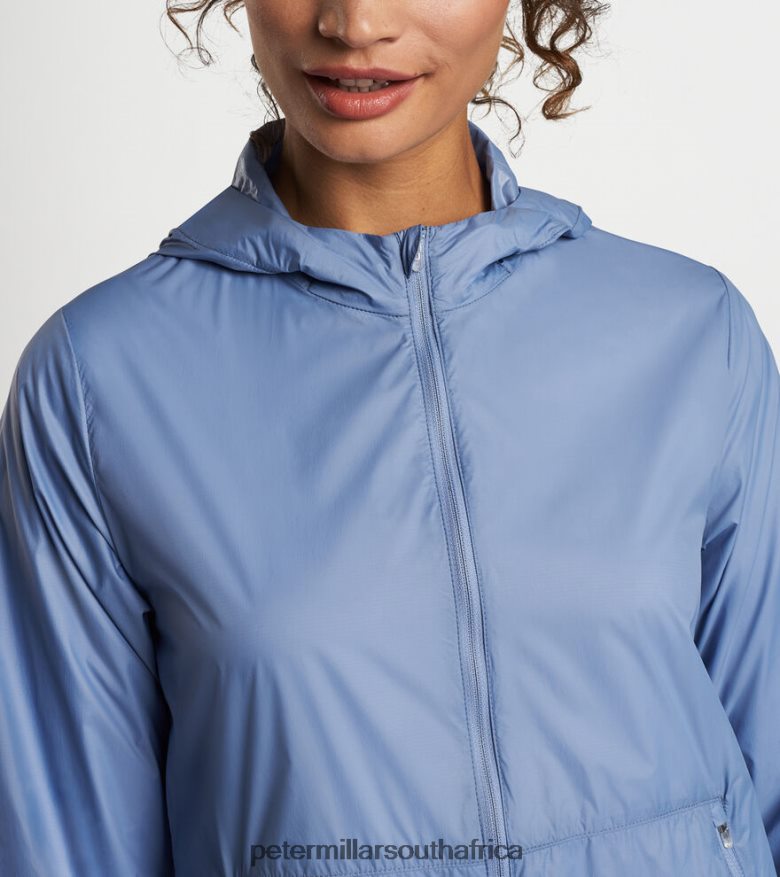 Blue Heron Women Peter Millar Starlight Full-Zip Windbreaker Apparel B62P4F155