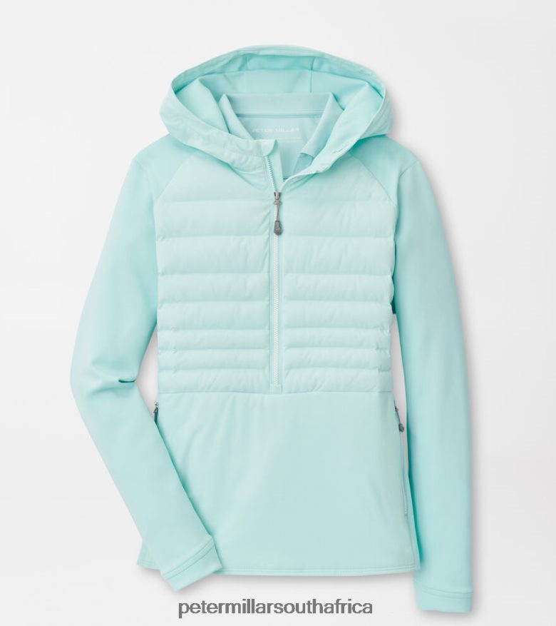 Celeste Women Peter Millar Hooded Merge Jacket Apparel B62P4F254