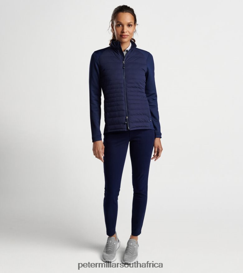 Navy Women Peter Millar Merge Hybrid Jacket Apparel B62P4F146