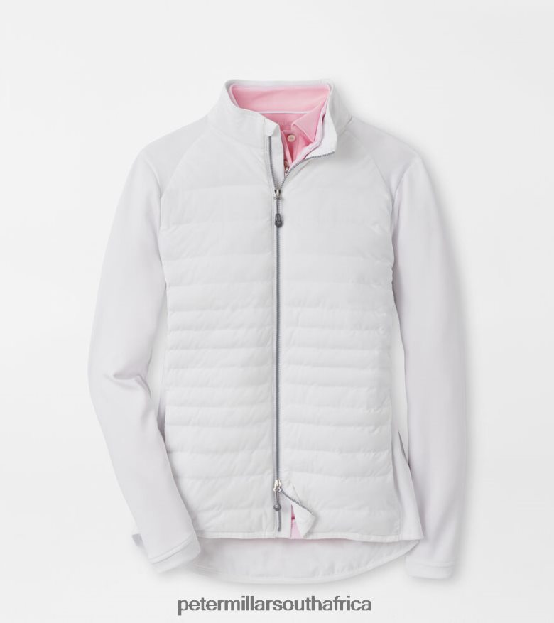 White Women Peter Millar Merge Hybrid Jacket Apparel B62P4F148
