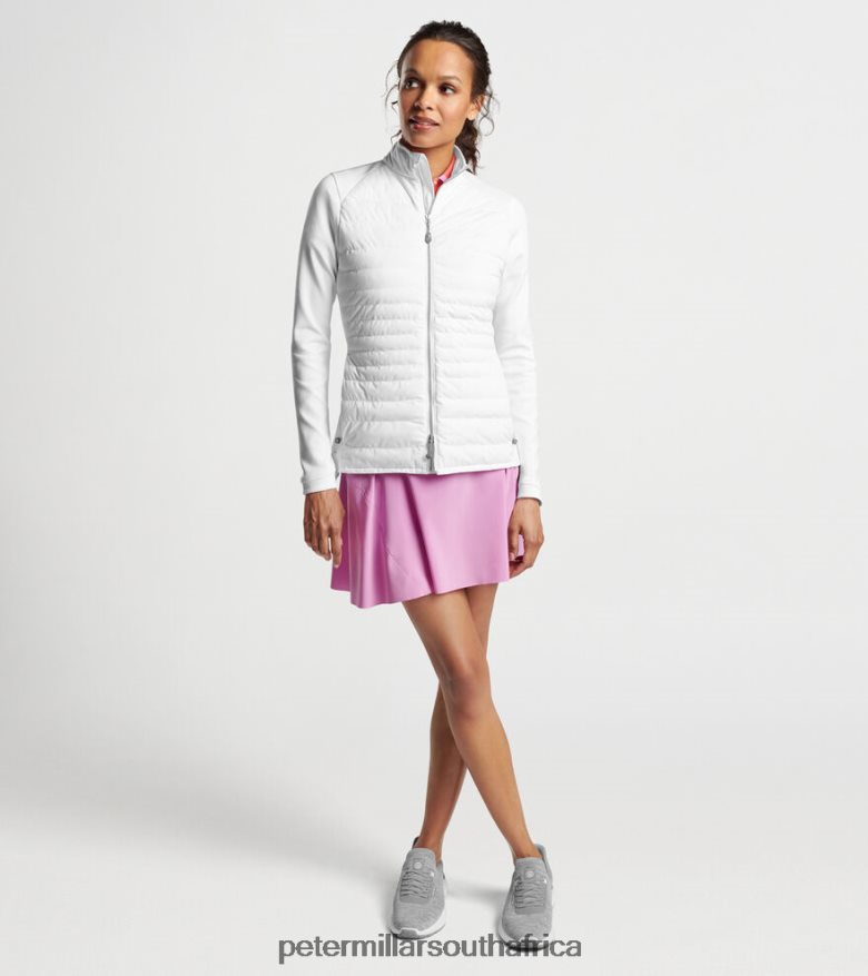 White Women Peter Millar Merge Hybrid Jacket Apparel B62P4F148