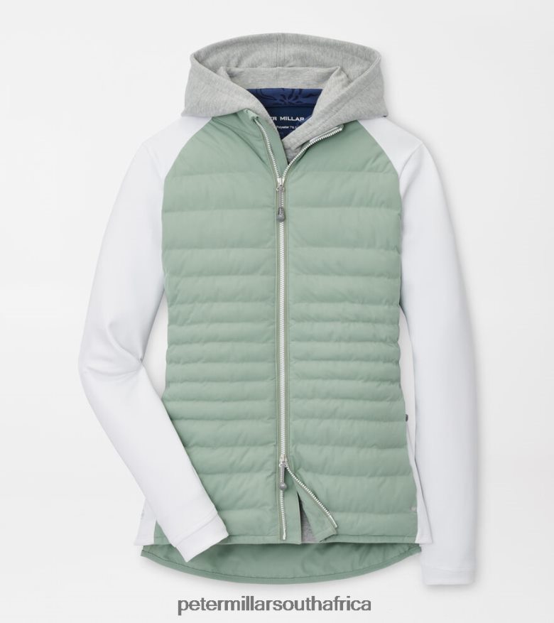 White Women Peter Millar Merge Hybrid Jacket Apparel B62P4F149