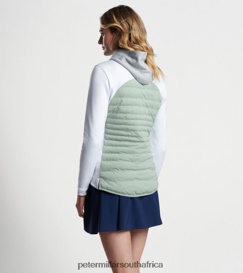 White Women Peter Millar Merge Hybrid Jacket Apparel B62P4F149
