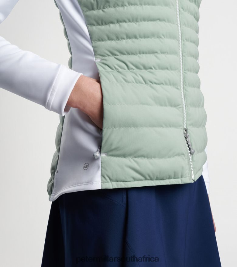 White Women Peter Millar Merge Hybrid Jacket Apparel B62P4F149