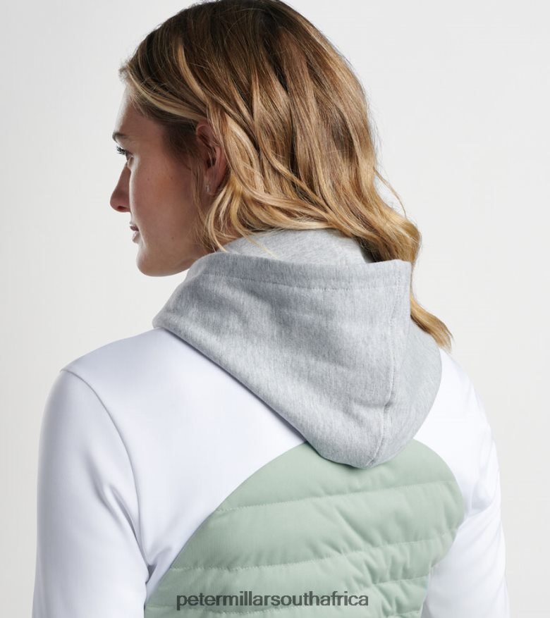 White Women Peter Millar Merge Hybrid Jacket Apparel B62P4F149