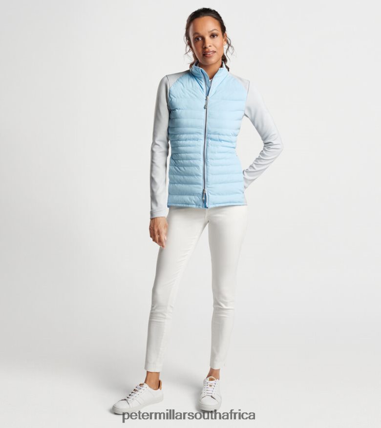 White Women Peter Millar Merge Hybrid Jacket Apparel B62P4F150