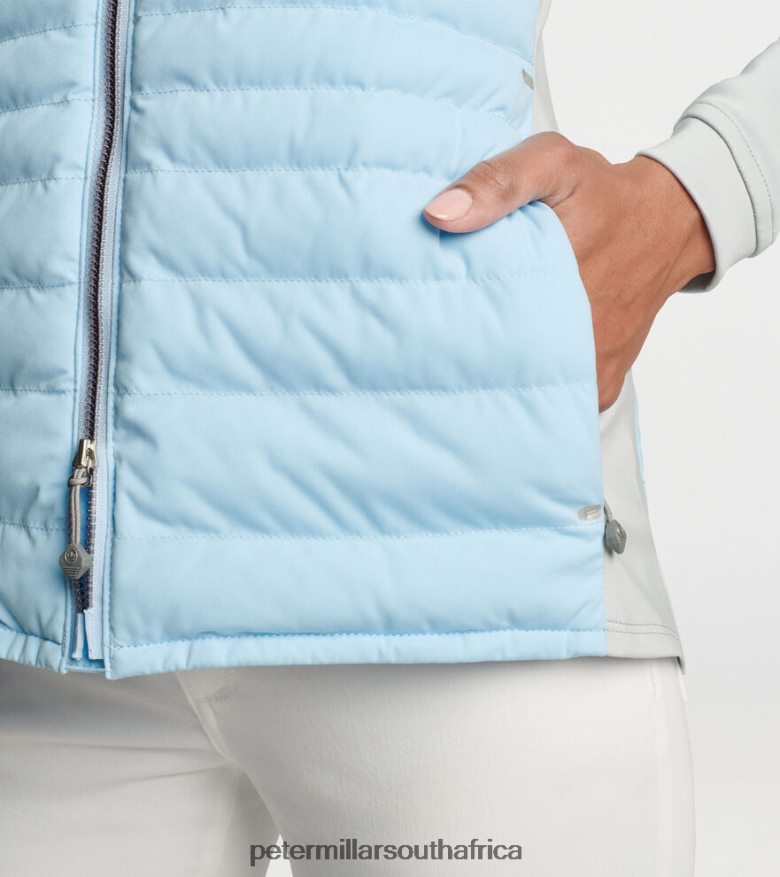 White Women Peter Millar Merge Hybrid Jacket Apparel B62P4F150