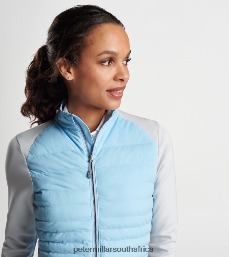 White Women Peter Millar Merge Hybrid Jacket Apparel B62P4F150