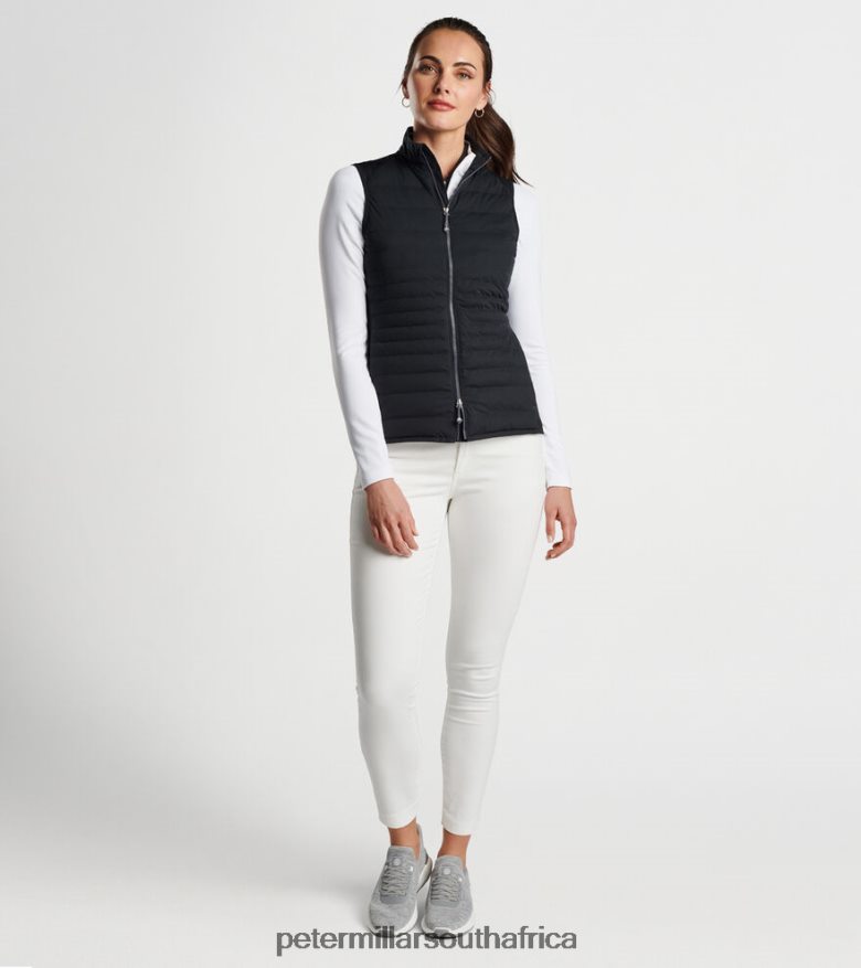 Black Women Peter Millar Fuse Hybrid Vest Apparel B62P4F165