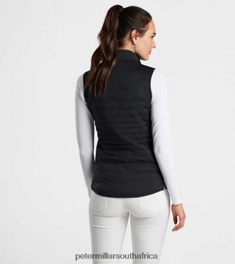 Black Women Peter Millar Fuse Hybrid Vest Apparel B62P4F165